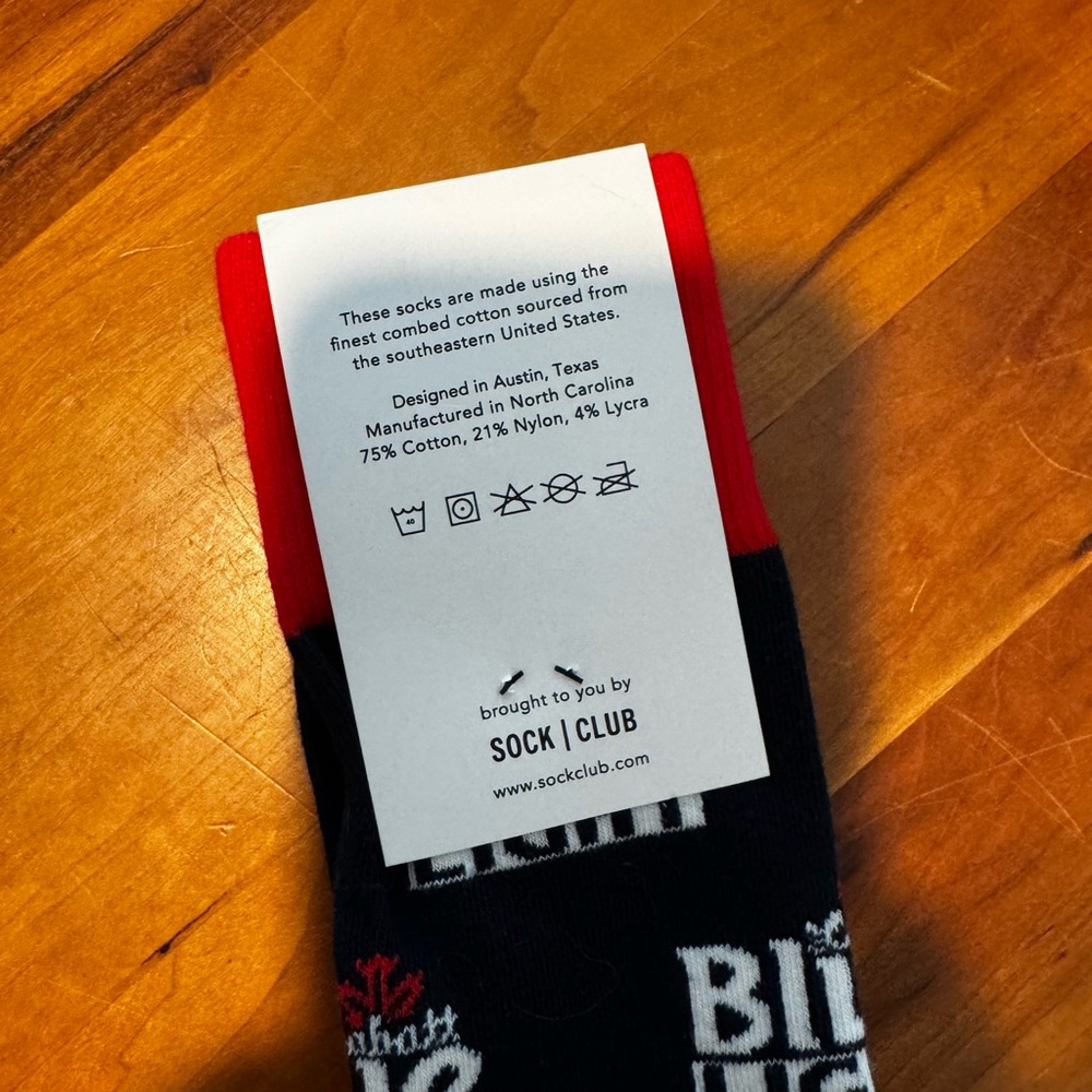 Labatt Blue Socks - Picture 2 of 2